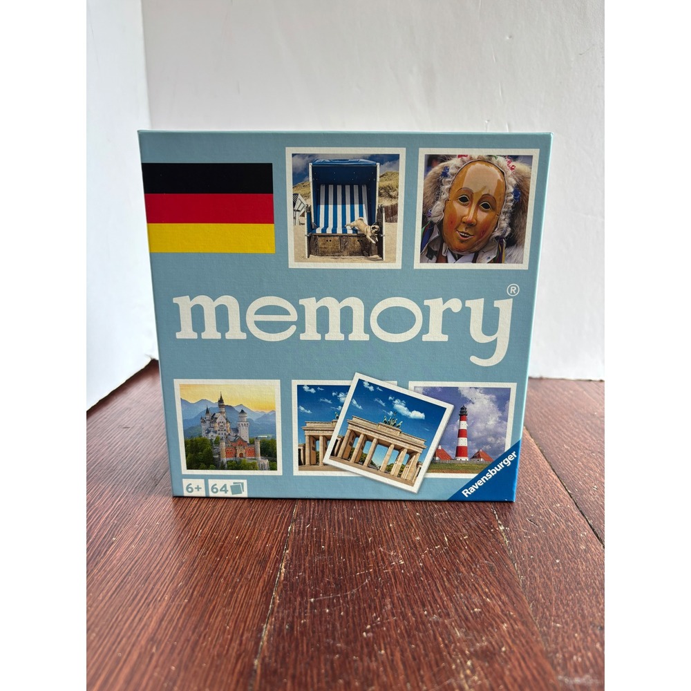 Ravensburger Germany Memory Game 64 Cards Ages 6+ Matching Game 208838